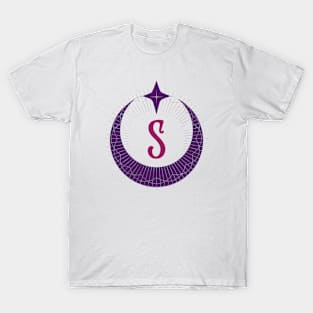 S - Moon Monogram T-Shirt